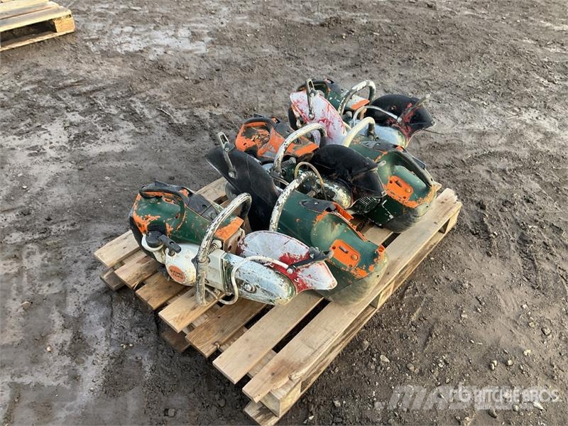  Quantity of (5) Stihl Saw Cut-Off Saw Otros componentes