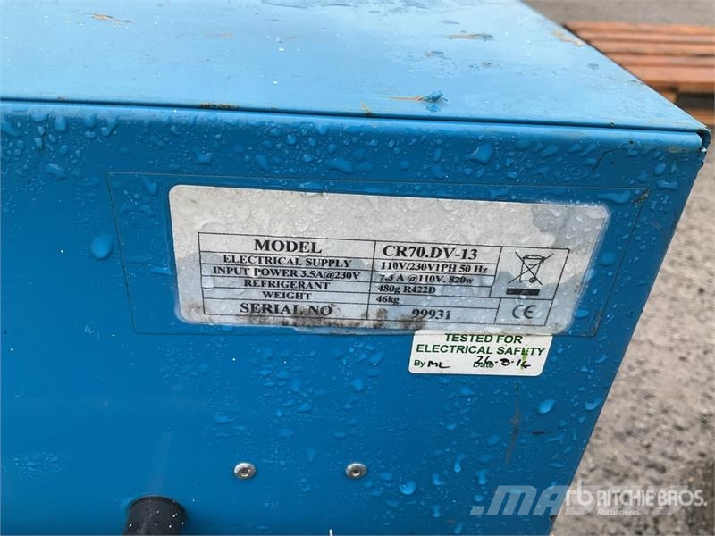 Quantity of (6) CR70DV Dehumidifier مكونات أخرى
