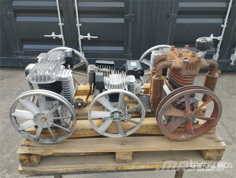 Quantity of (6) Pump Units and Engines Air Compres Kompresszorok