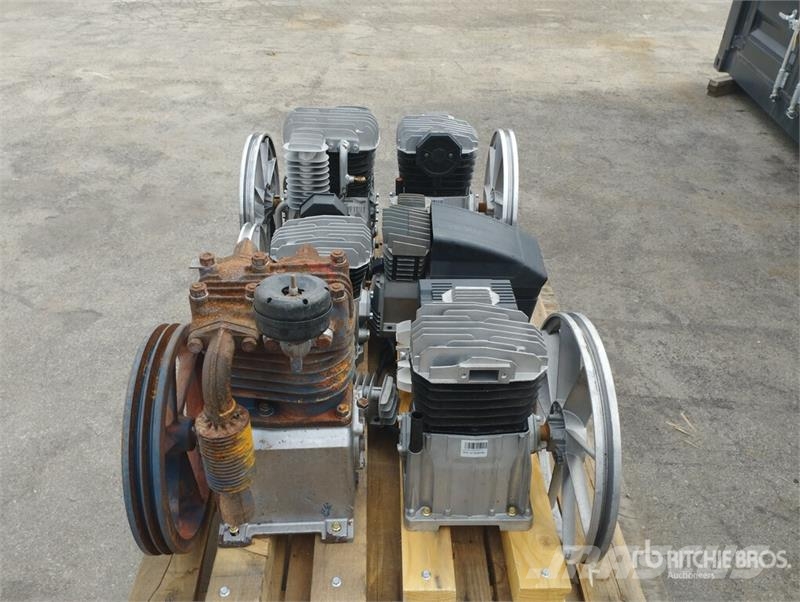 Quantity of (6) Pump Units and Engines Air Compres Kompresszorok
