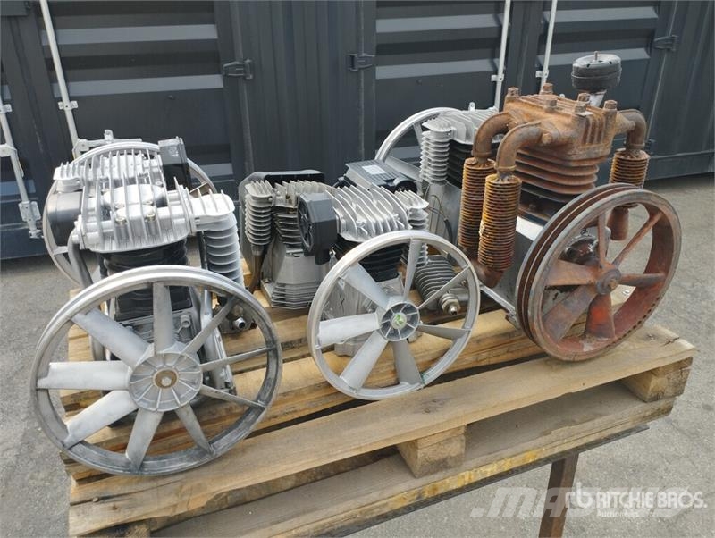 Quantity of (6) Pump Units and Engines Air Compres Kompresszorok