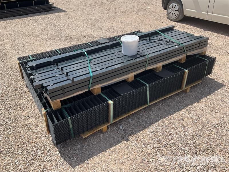 Quantity of 75 Meter (1,83m x 2,50m) Site Fence (U Andet tilbehør