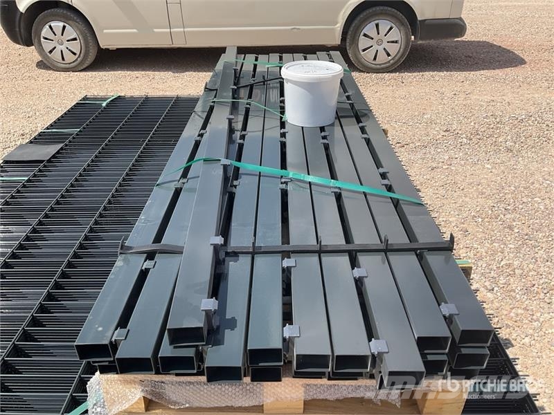 Quantity of 75 Meter (1,83m x 2,50m) Site Fence (U Andere Zubehörteile
