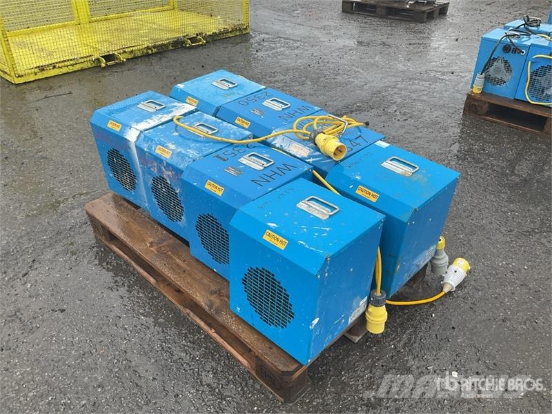  Quantity of (8) Space Heater معدات التسخين والإذابة
