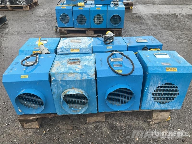  Quantity of (8) Space Heater معدات التسخين والإذابة