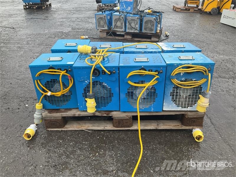  Quantity of (8) Space Heater معدات التسخين والإذابة