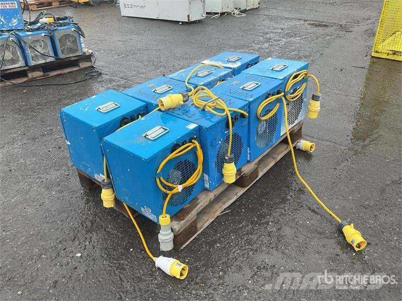  Quantity of (8) Space Heater معدات التسخين والإذابة