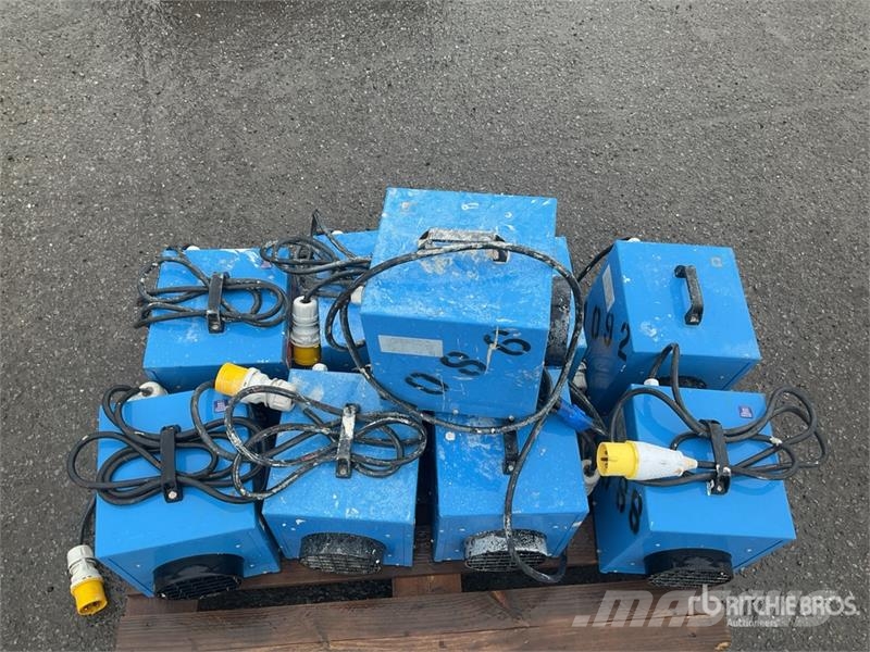  Quantity of (9) Andrew Sykes DE25 Space Heater معدات التسخين والإذابة