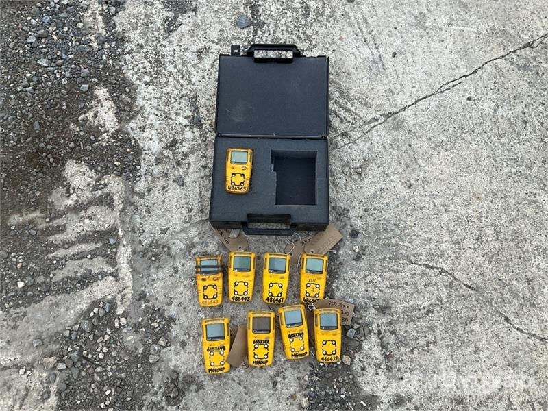 Quantity of (9) Gas Detectors Other components
