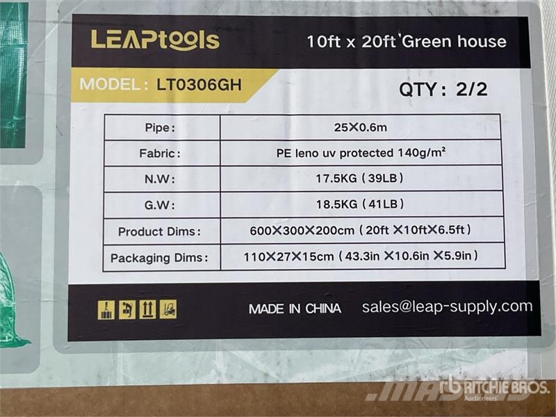 Quantity of Boxes of LEAPtools LT0306GH (QTY OF 2 Otros componentes