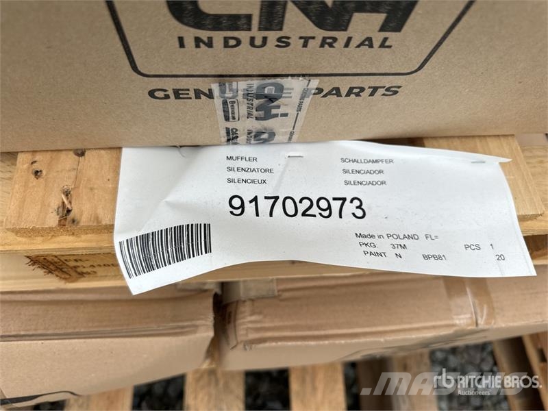  Quantity of CNH Spare Parts (Unused) مكونات أخرى