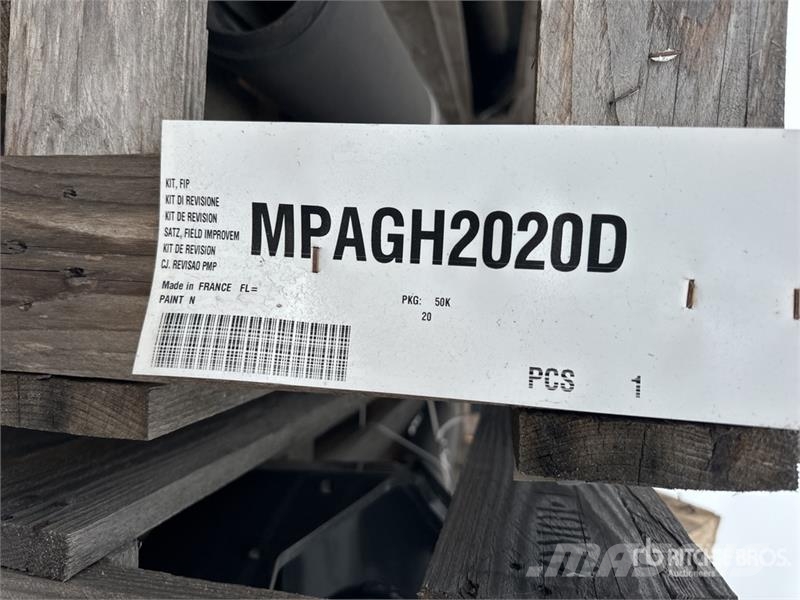  Quantity of CNH Spare Parts (Unused) مكونات أخرى