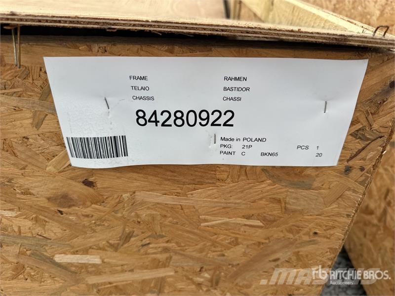  Quantity of CNH Spare Parts (Unused) مكونات أخرى
