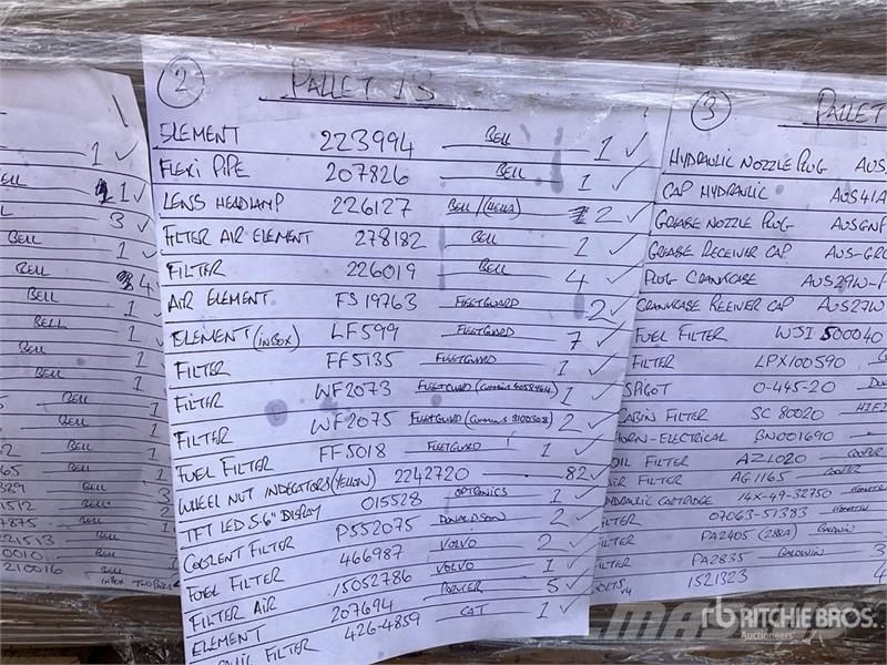 Quantity of Pallet of Misc Parts Other components