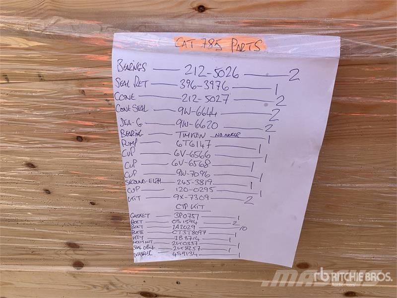 Quantity of Pallet of Misc Parts Other components