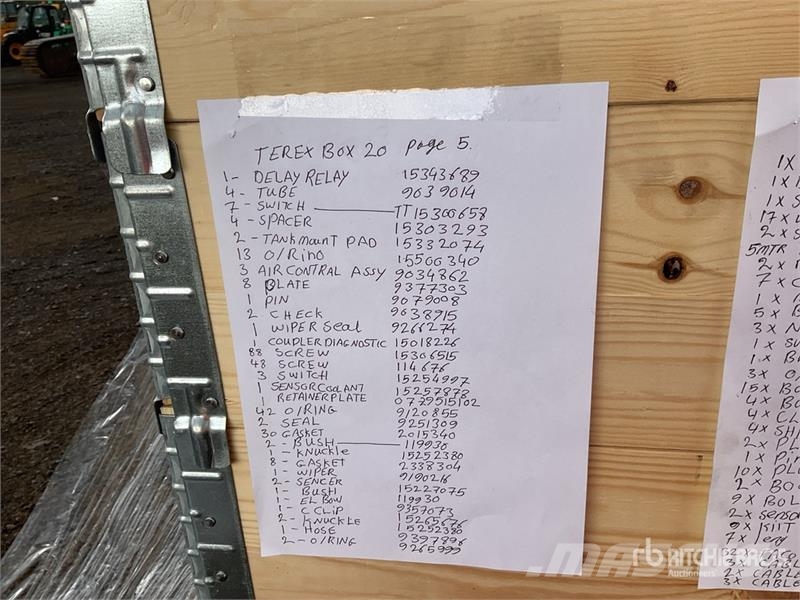 Quantity of Pallet of Misc Parts Other components