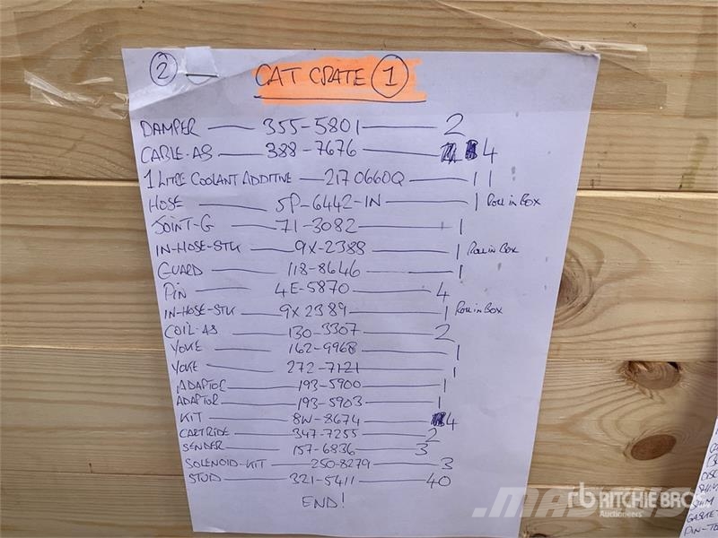 Quantity of Pallet of Misc Parts Other components
