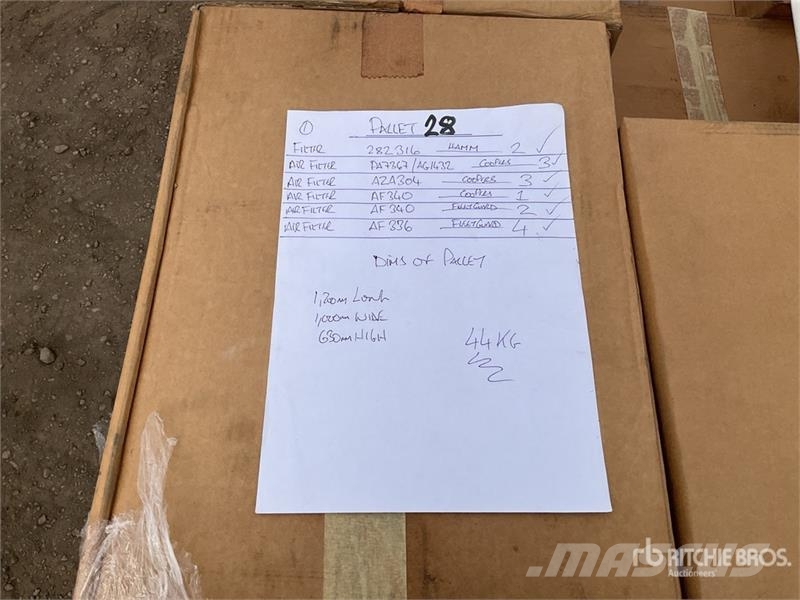 Quantity of Pallet of Misc Parts Other components