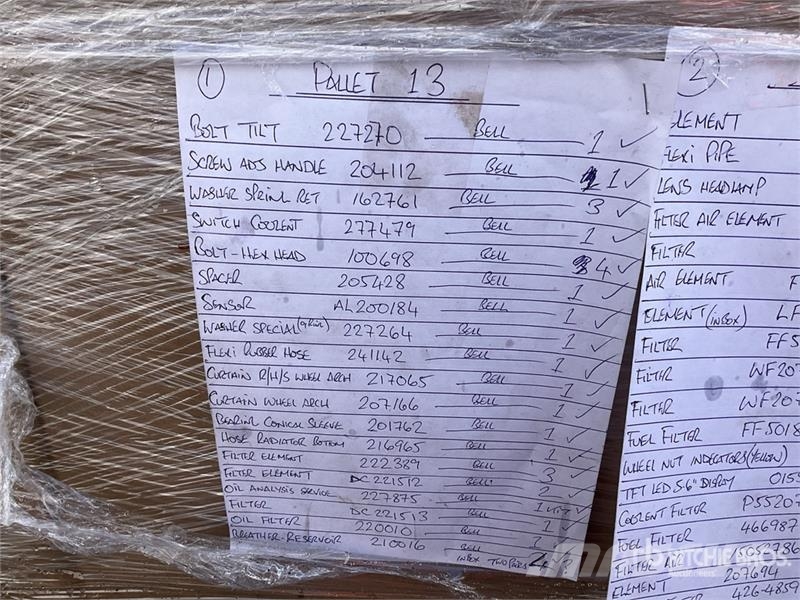 Quantity of Pallet of Misc Parts Other components