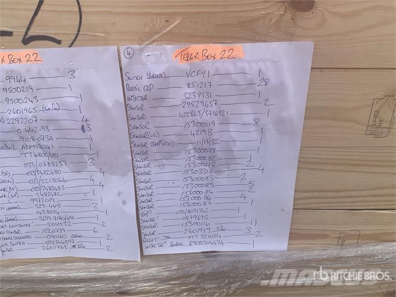 Quantity of Pallet of Misc Parts Other components