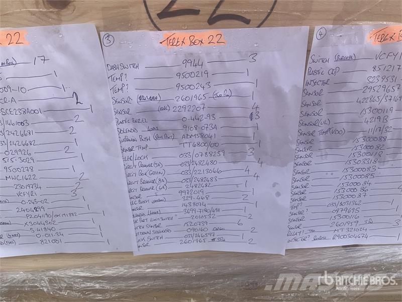 Quantity of Pallet of Misc Parts Other components