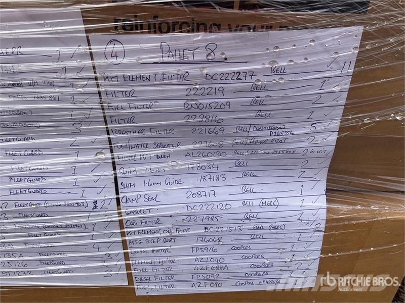 Quantity of Pallet of Misc Parts Other components