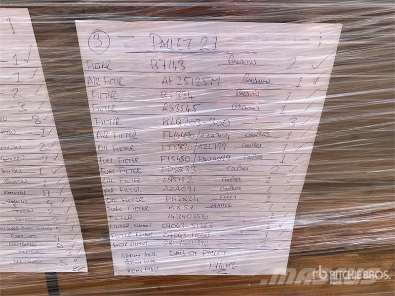 Quantity of Pallet of Misc Parts Other components