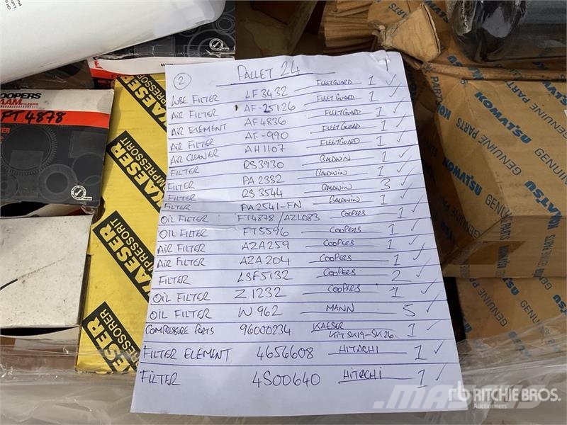 Quantity of Pallet of Misc Parts Other components