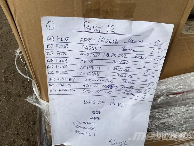  Quantity of Pallet of Misc Parts Other components