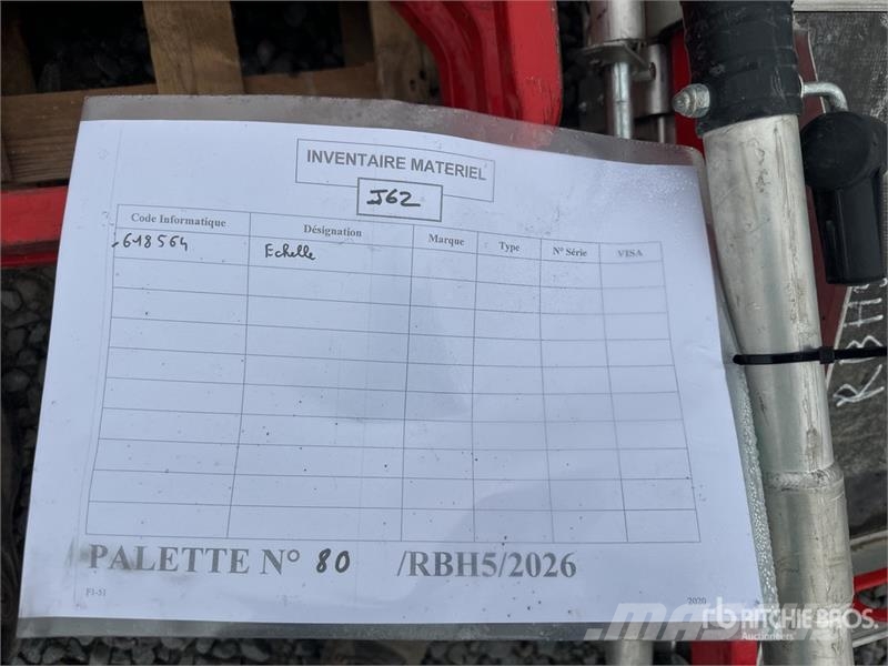  Quantity Of Rental Equipment Andre komponenter