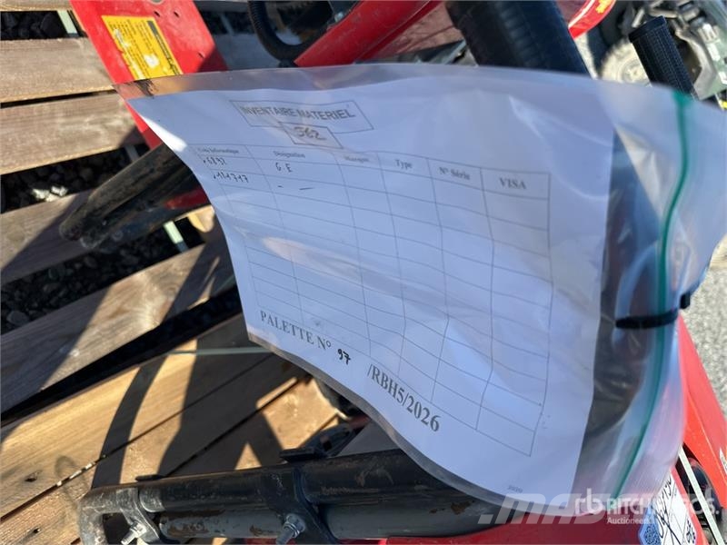 Quantity Of Rental Equipment Andere Zubehörteile
