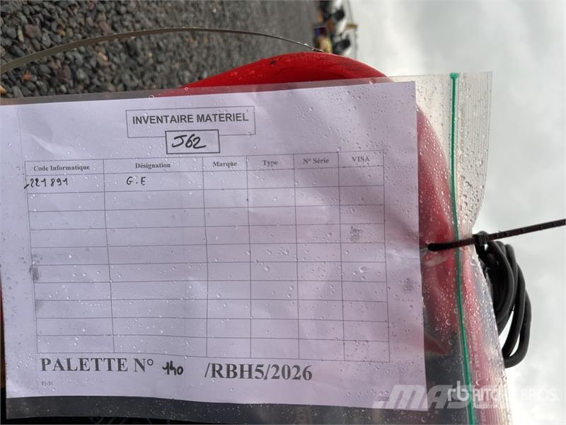  Quantity Of Rental Equipment Overige componenten