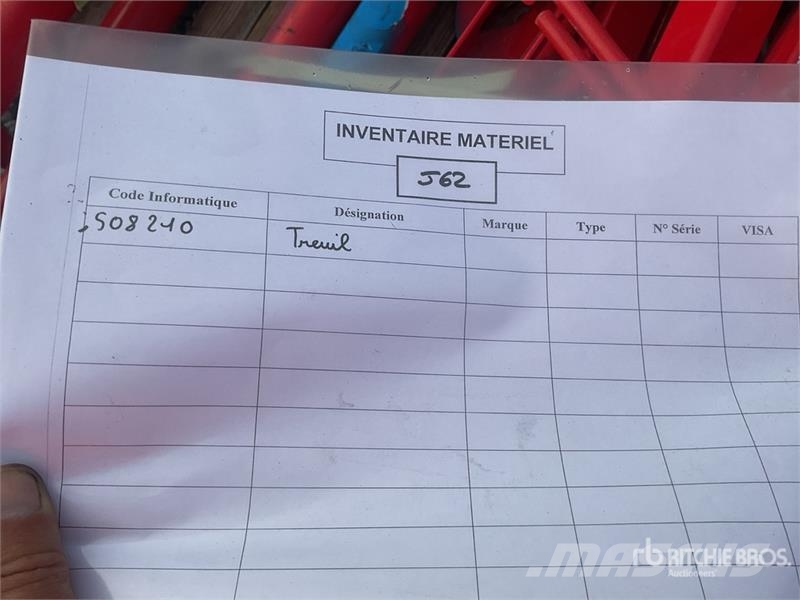  Quantity Of Rental Equipment Andere Zubehörteile