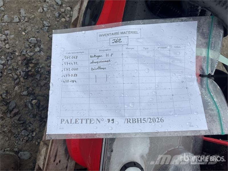  Quantity Of Rental Equipment Andre komponenter