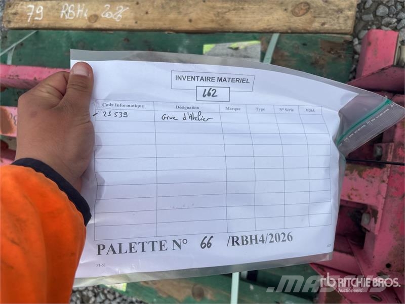 Quantity of Rental Equipment Overige componenten