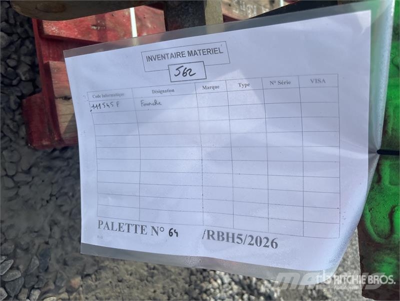 Quantity of Rental Equipment Ostale komponente