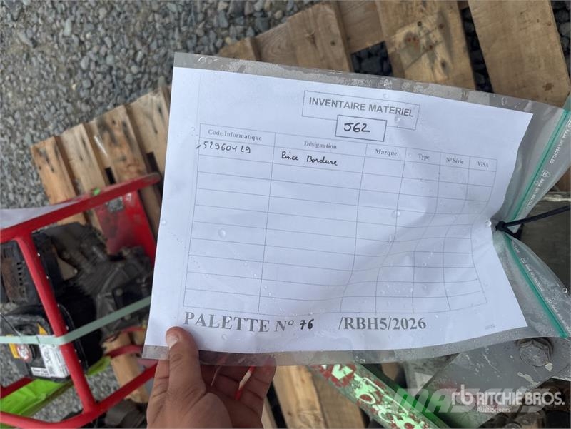  Quantity Of Rental Equipment Andre komponenter