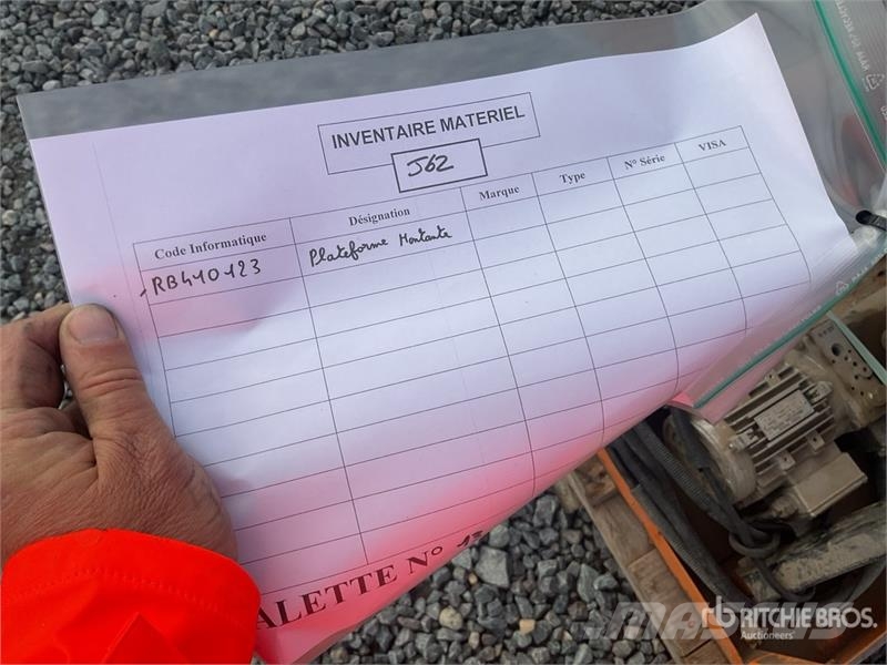  Quantity Of Rental Equipment Andere Zubehörteile