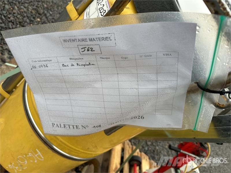 Quantity Of Rental Equipment Overige componenten