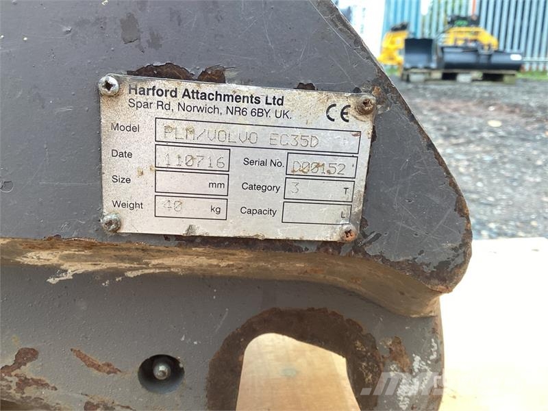 Quick Coupler - Fits Volvo EC35D Quick connectors
