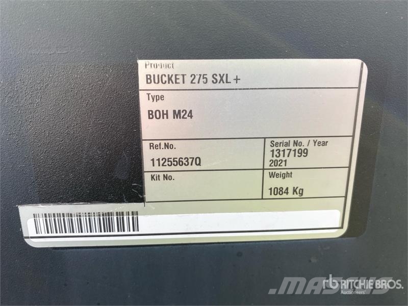 Quicke SXL+ 275 BOH Bucket (Unused) Sonstige Landmaschinen