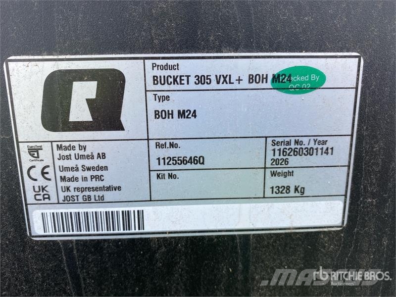 Quicke VXL+ 305 Bucket (Unused) Ostale poljoprivredne mašine