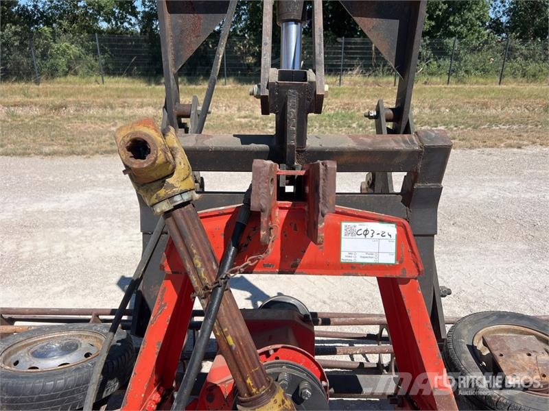 Quivogne 2600 mm 3-Point Herse Rotative Power Harrow Rotorkopeggen / rototillers