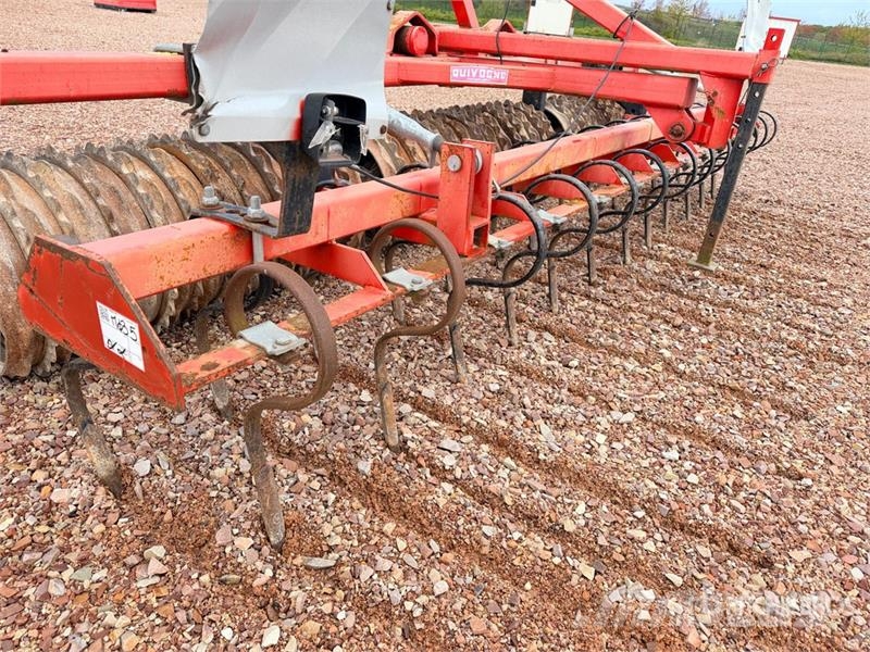 Quivogne RLP400 4 m Tines And Croskill ondule steel roller Hengerek
