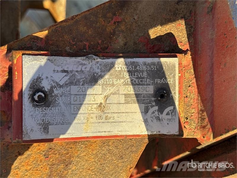 Rabaud 70339C Enfonce Pieu Fence Post Driver Overige componenten