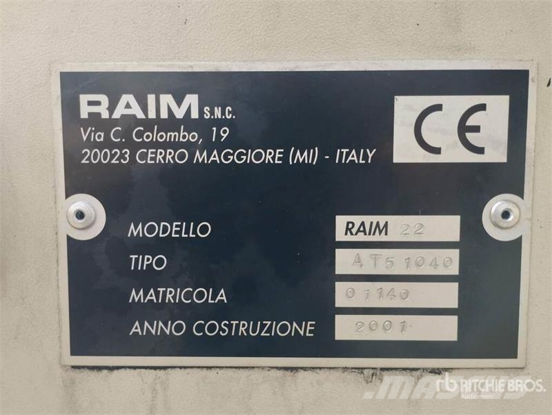  Raim 22 Automatic Metal Band Saw Otros