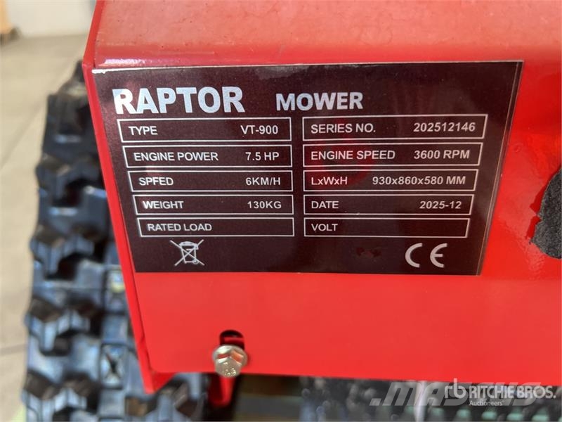 Raptor VT900 Tondeuse (Non Utilise) Remote Control Lawn M Riding mowers