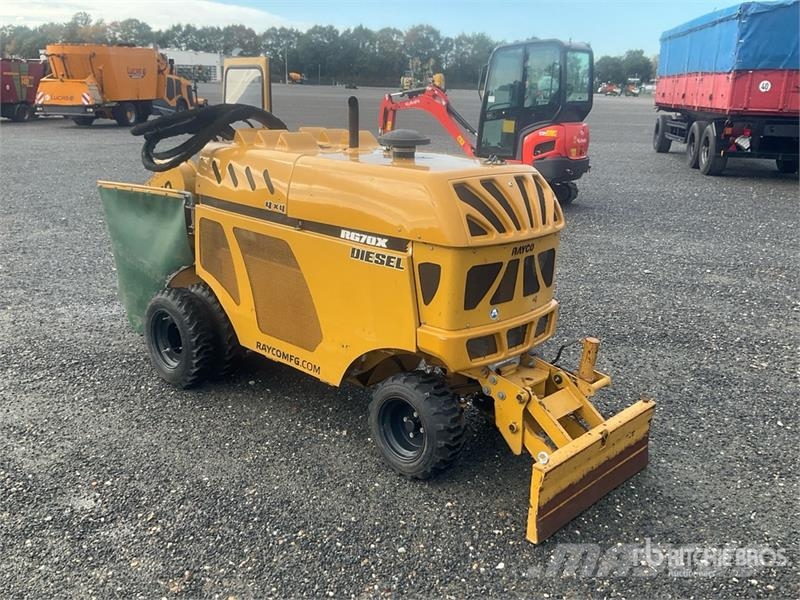 Rayco RG70X 4x4 Walk Beside Stump Grinder Rotacijske brane in multikultivatorji