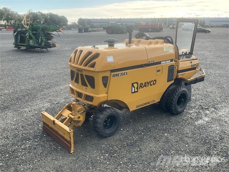 Rayco RG70X 4x4 Walk Beside Stump Grinder Rotacijske brane in multikultivatorji