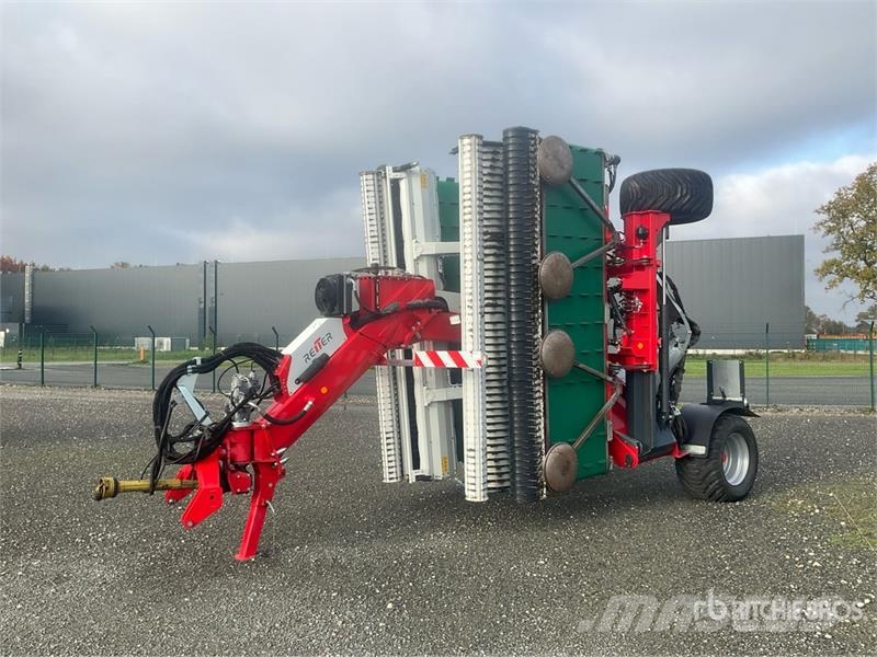 Reiter Respiro R9 Profi 9000 mm 2-Point 2 Hay Rake Obracače a zhrabovače sena